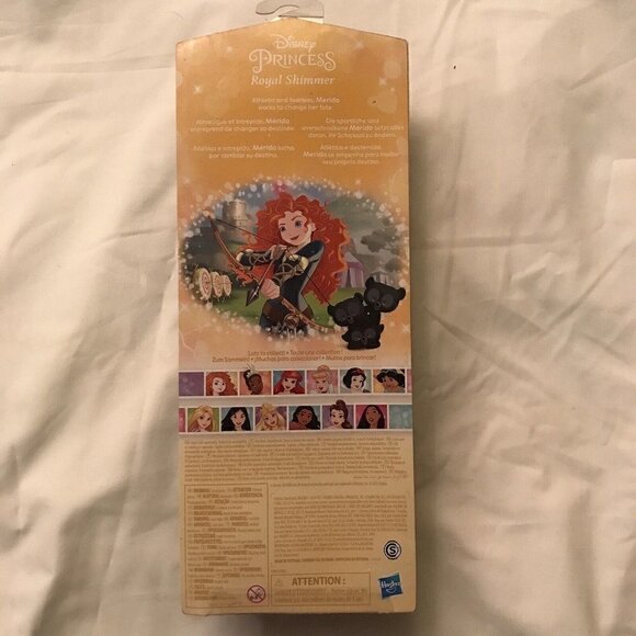 Disney Princess Merida Royal Shimmer Glitter Fashion Doll - Picture 4 of 5
